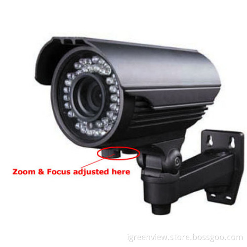600tvl Ir Waterproof Camera Wiht Osd